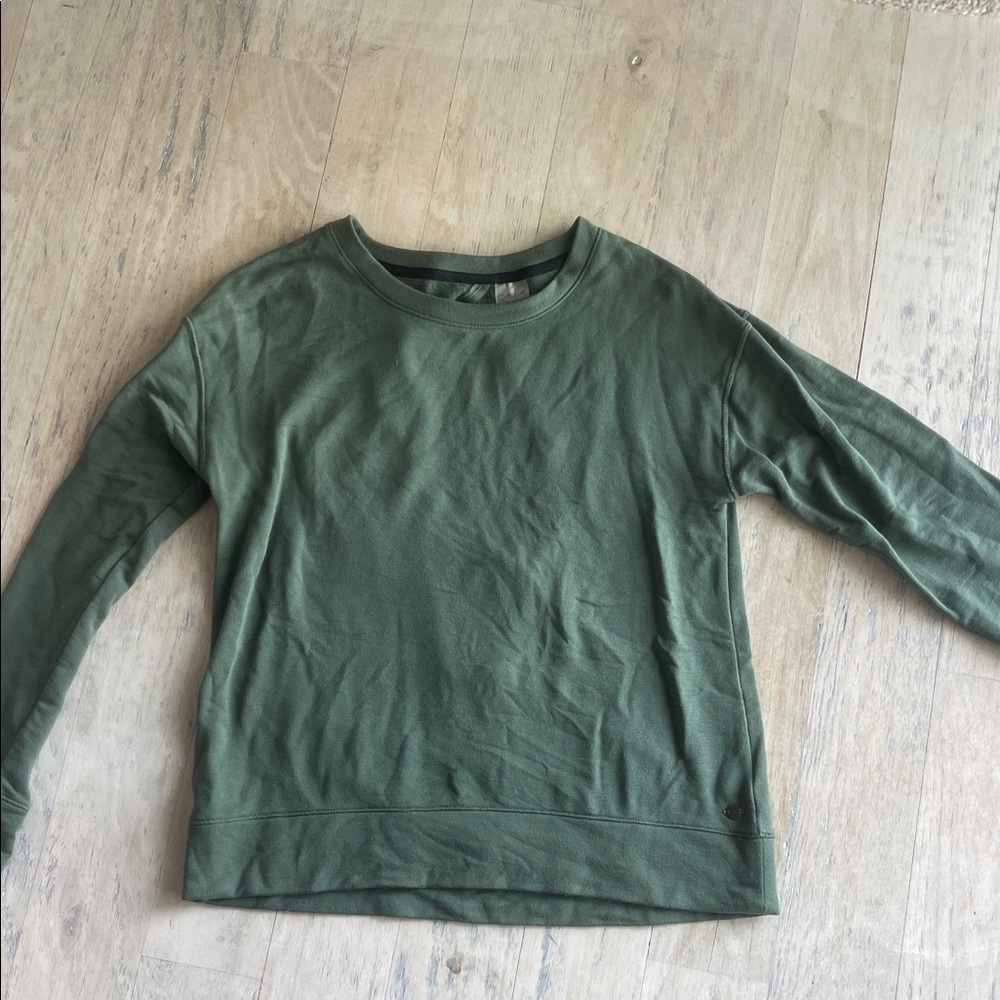 Calia Olive Long Sleeve Top